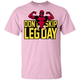 T-Shirts Light Pink / YXS Dont Skip Leg Day Youth T-Shirt