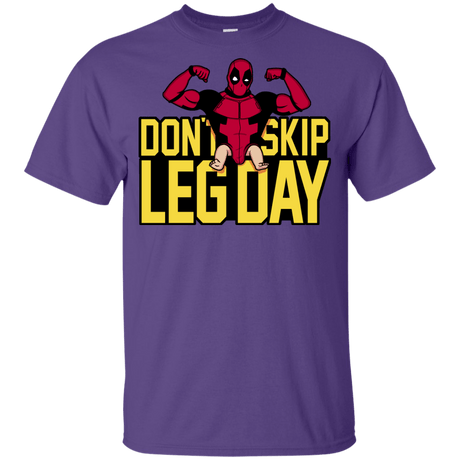 T-Shirts Purple / YXS Dont Skip Leg Day Youth T-Shirt