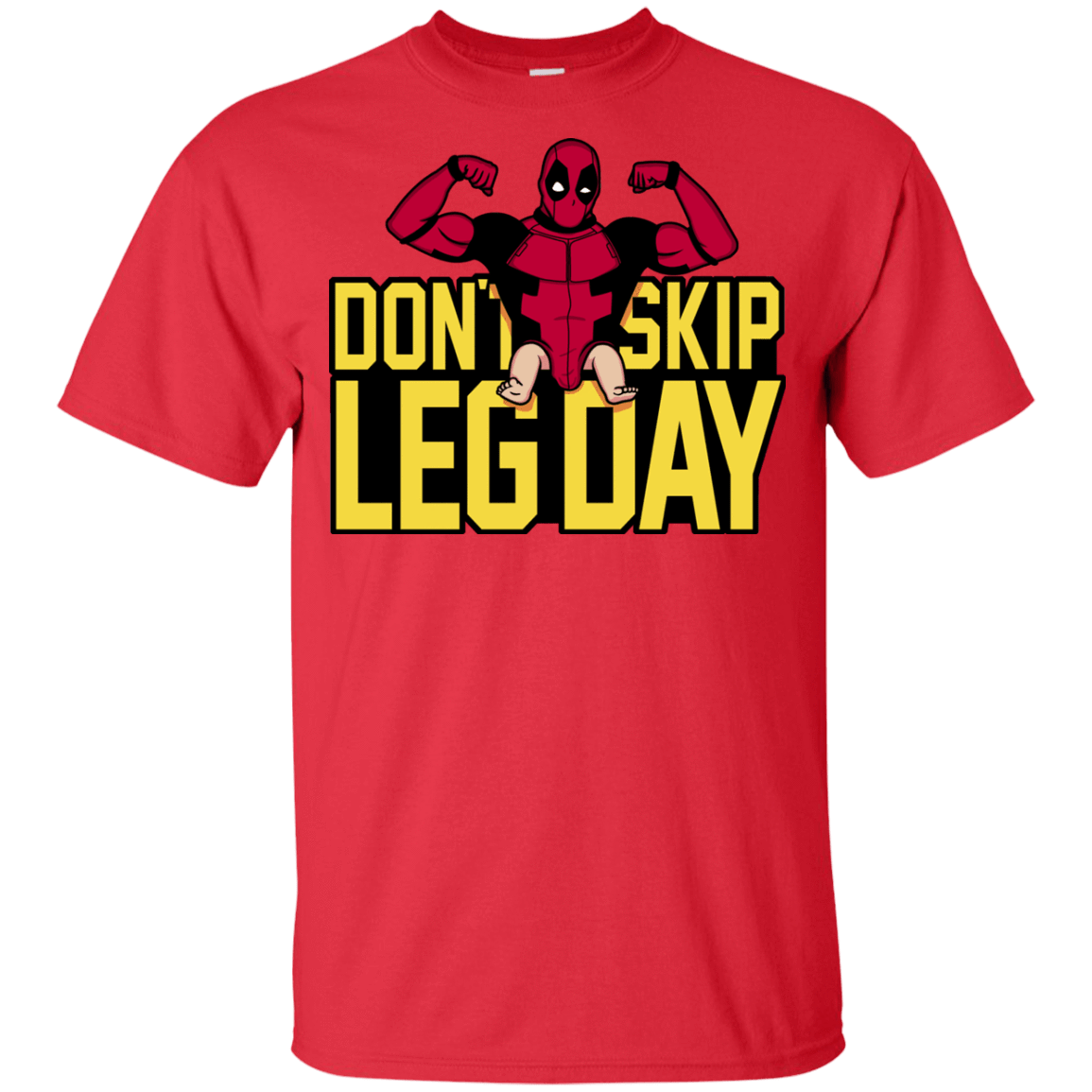 T-Shirts Red / YXS Dont Skip Leg Day Youth T-Shirt