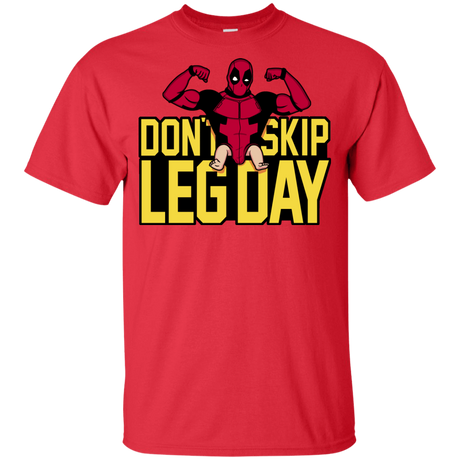 T-Shirts Red / YXS Dont Skip Leg Day Youth T-Shirt