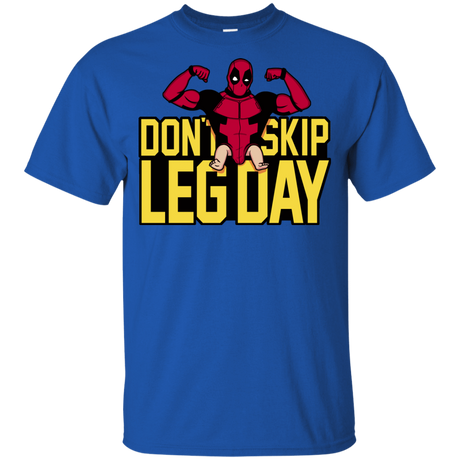 T-Shirts Royal / YXS Dont Skip Leg Day Youth T-Shirt