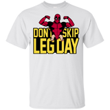 T-Shirts White / YXS Dont Skip Leg Day Youth T-Shirt