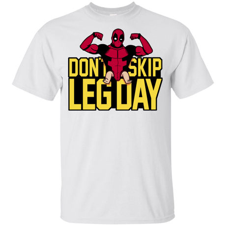 T-Shirts White / YXS Dont Skip Leg Day Youth T-Shirt