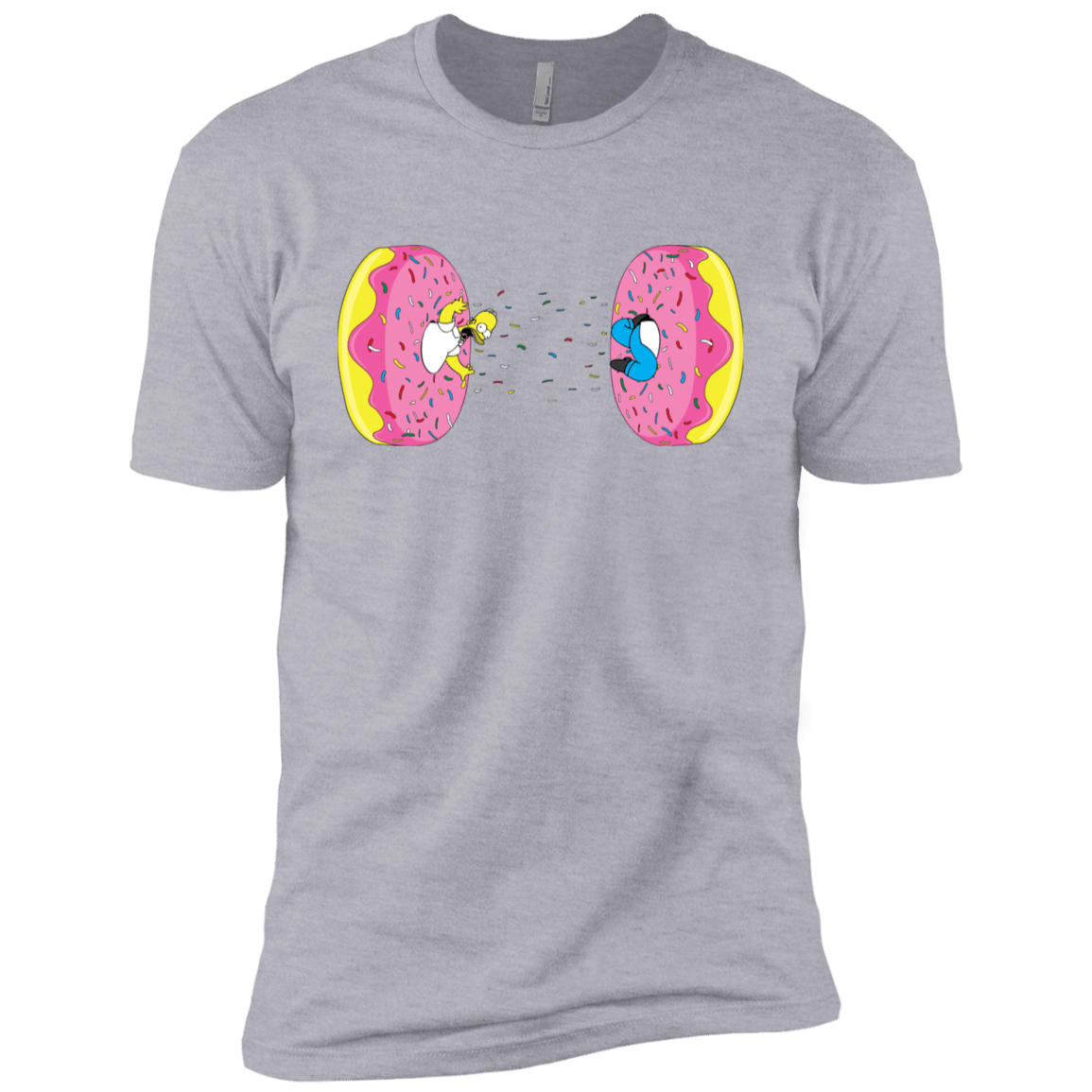 T-Shirts Heather Grey / YXS Donut Portal Boys Premium T-Shirt