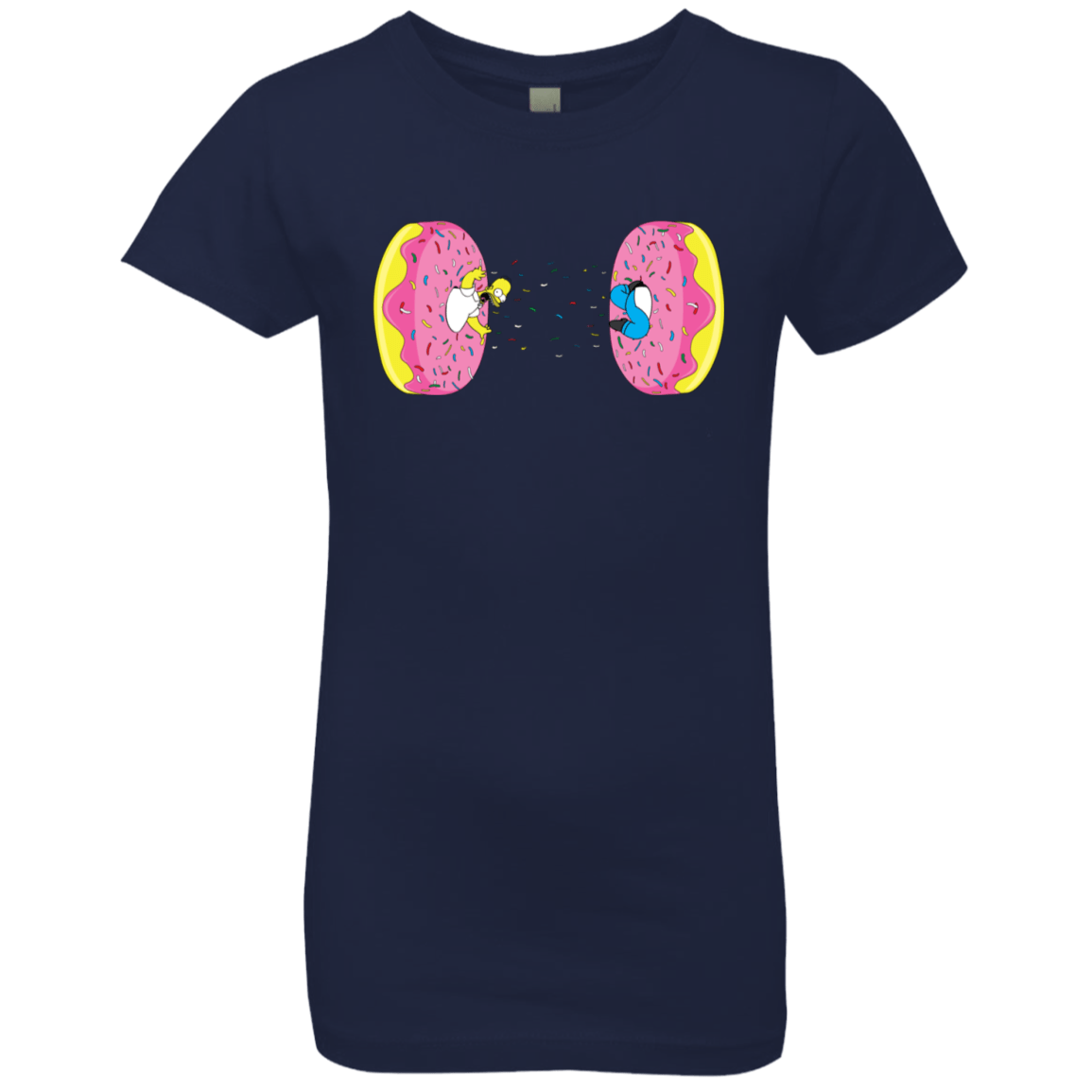 T-Shirts Midnight Navy / YXS Donut Portal Girls Premium T-Shirt