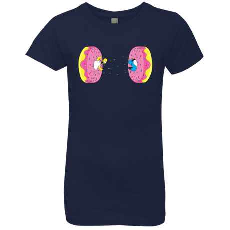 T-Shirts Midnight Navy / YXS Donut Portal Girls Premium T-Shirt