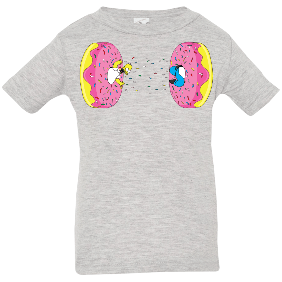 T-Shirts Heather Grey / 6 Months Donut Portal Infant Premium T-Shirt