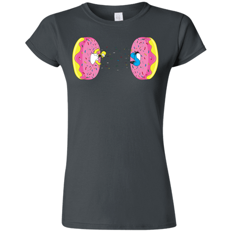T-Shirts Charcoal / S Donut Portal Junior Slimmer-Fit T-Shirt
