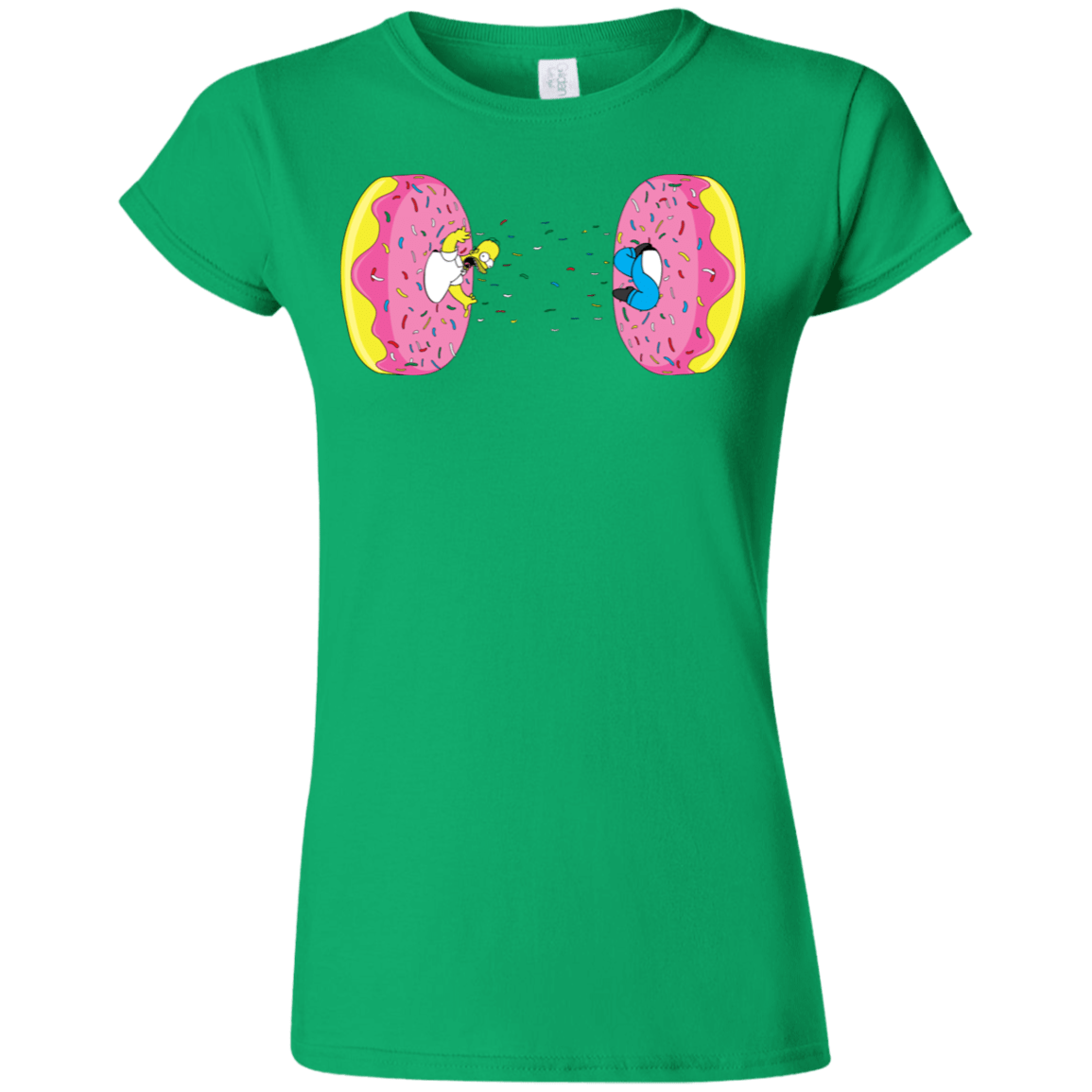 T-Shirts Irish Green / S Donut Portal Junior Slimmer-Fit T-Shirt