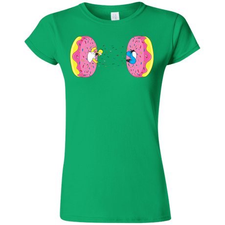 T-Shirts Irish Green / S Donut Portal Junior Slimmer-Fit T-Shirt