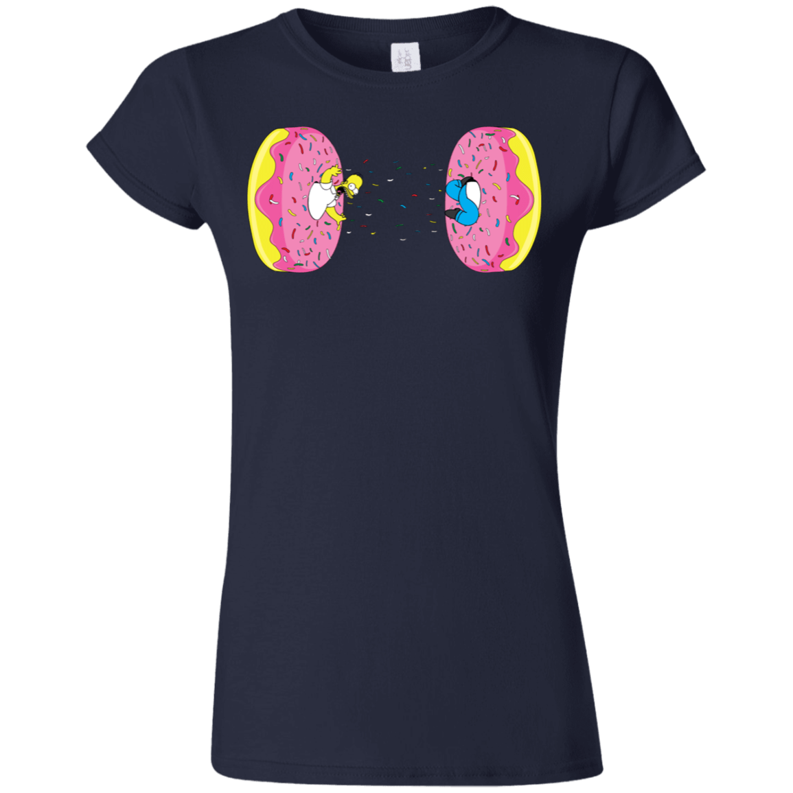 T-Shirts Navy / S Donut Portal Junior Slimmer-Fit T-Shirt