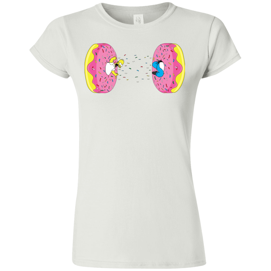T-Shirts White / S Donut Portal Junior Slimmer-Fit T-Shirt