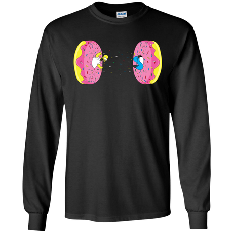 T-Shirts Black / S Donut Portal Men's Long Sleeve T-Shirt