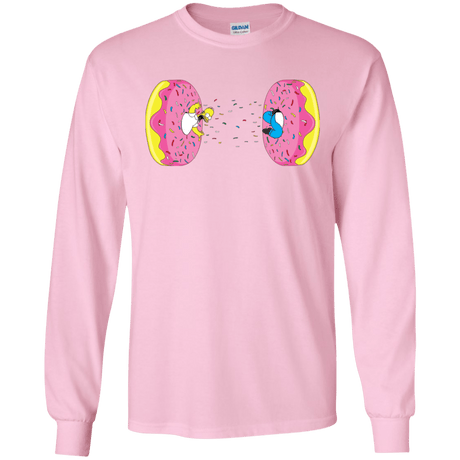 T-Shirts Light Pink / S Donut Portal Men's Long Sleeve T-Shirt