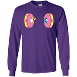 T-Shirts Purple / S Donut Portal Men's Long Sleeve T-Shirt