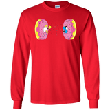 T-Shirts Red / S Donut Portal Men's Long Sleeve T-Shirt