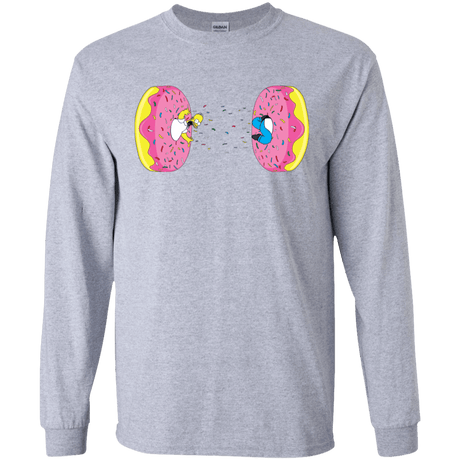 T-Shirts Sport Grey / S Donut Portal Men's Long Sleeve T-Shirt