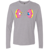 T-Shirts Heather Grey / S Donut Portal Men's Premium Long Sleeve