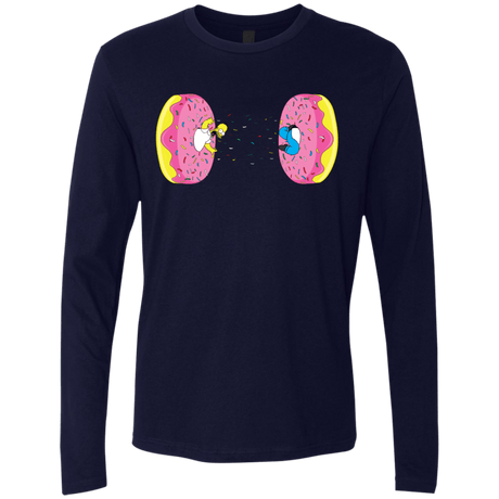 T-Shirts Midnight Navy / S Donut Portal Men's Premium Long Sleeve