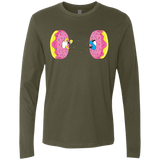 T-Shirts Military Green / S Donut Portal Men's Premium Long Sleeve