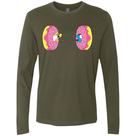 T-Shirts Military Green / S Donut Portal Men's Premium Long Sleeve