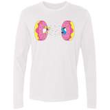 T-Shirts White / S Donut Portal Men's Premium Long Sleeve