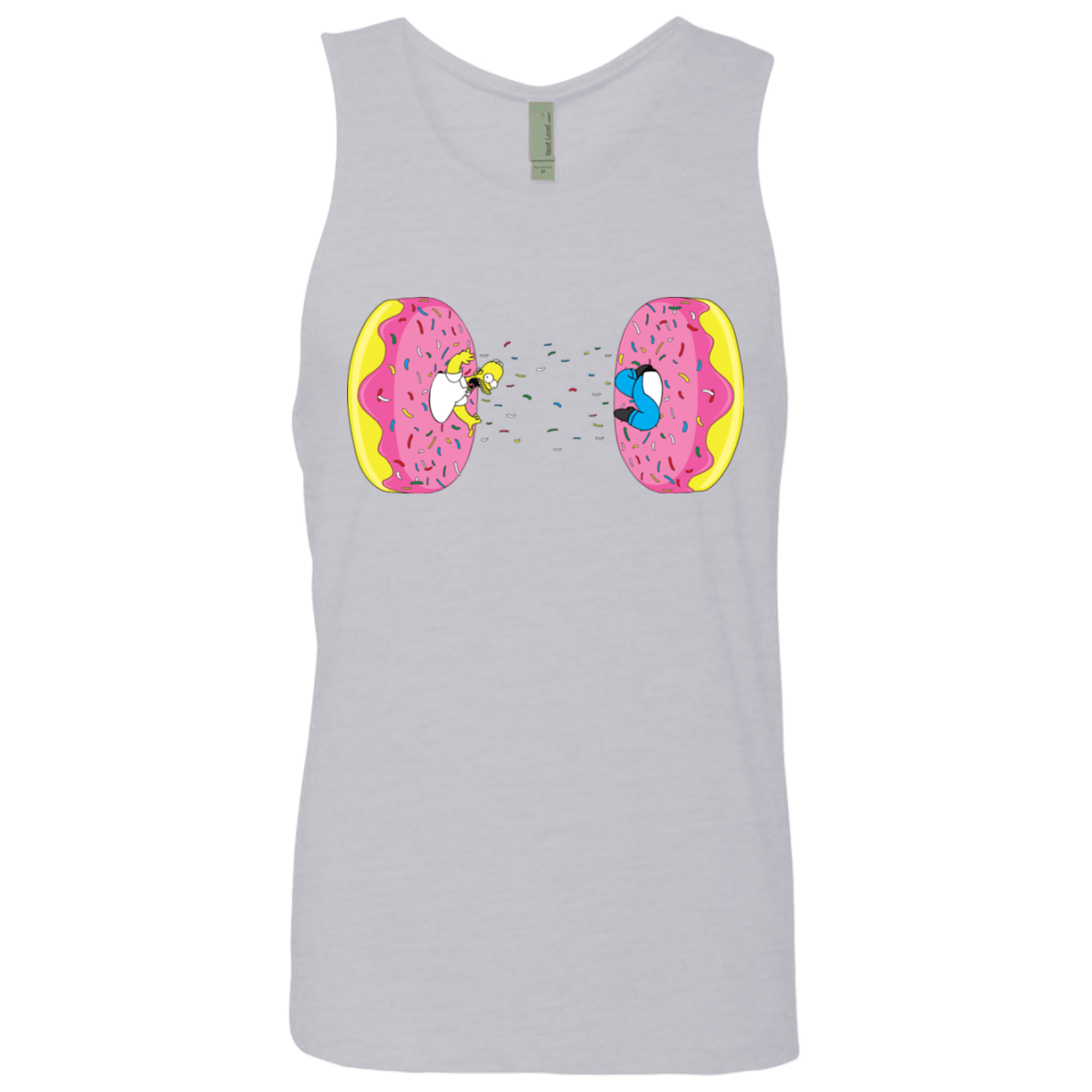 T-Shirts Heather Grey / S Donut Portal Men's Premium Tank Top