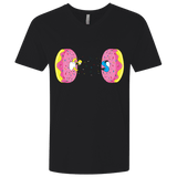 T-Shirts Black / X-Small Donut Portal Men's Premium V-Neck