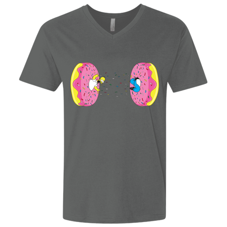 T-Shirts Heavy Metal / X-Small Donut Portal Men's Premium V-Neck