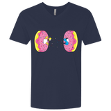 T-Shirts Midnight Navy / X-Small Donut Portal Men's Premium V-Neck