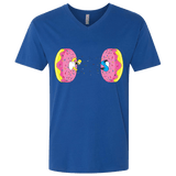 T-Shirts Royal / X-Small Donut Portal Men's Premium V-Neck
