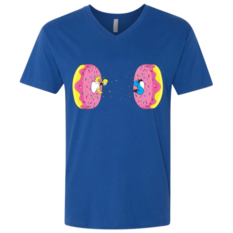 T-Shirts Royal / X-Small Donut Portal Men's Premium V-Neck