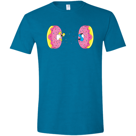 T-Shirts Antique Sapphire / S Donut Portal Men's Semi-Fitted Softstyle
