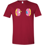 T-Shirts Cardinal Red / S Donut Portal Men's Semi-Fitted Softstyle