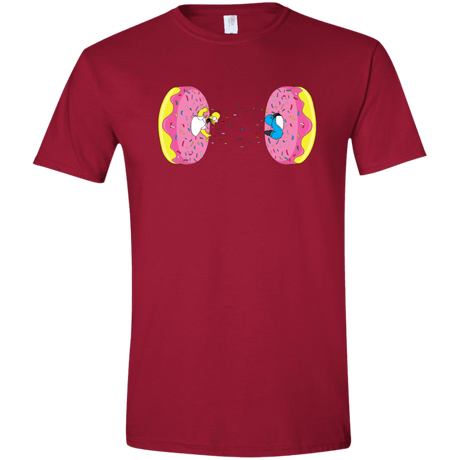 T-Shirts Cardinal Red / S Donut Portal Men's Semi-Fitted Softstyle