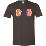 T-Shirts Dark Chocolate / S Donut Portal Men's Semi-Fitted Softstyle
