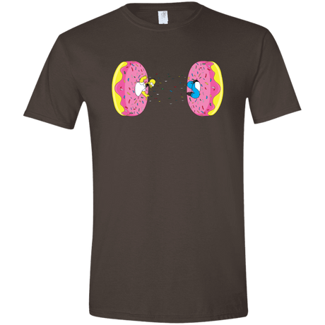 T-Shirts Dark Chocolate / S Donut Portal Men's Semi-Fitted Softstyle