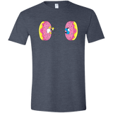 T-Shirts Heather Navy / S Donut Portal Men's Semi-Fitted Softstyle
