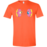 T-Shirts Orange / S Donut Portal Men's Semi-Fitted Softstyle