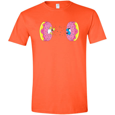 T-Shirts Orange / S Donut Portal Men's Semi-Fitted Softstyle