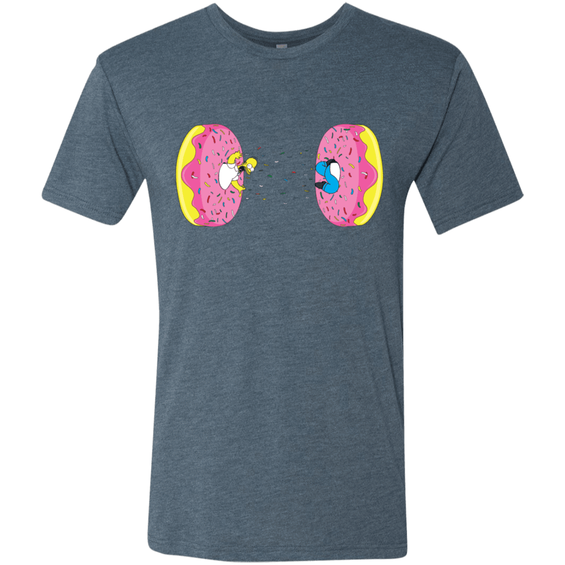 T-Shirts Indigo / S Donut Portal Men's Triblend T-Shirt