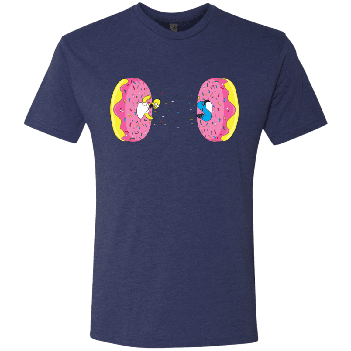 T-Shirts Vintage Navy / S Donut Portal Men's Triblend T-Shirt