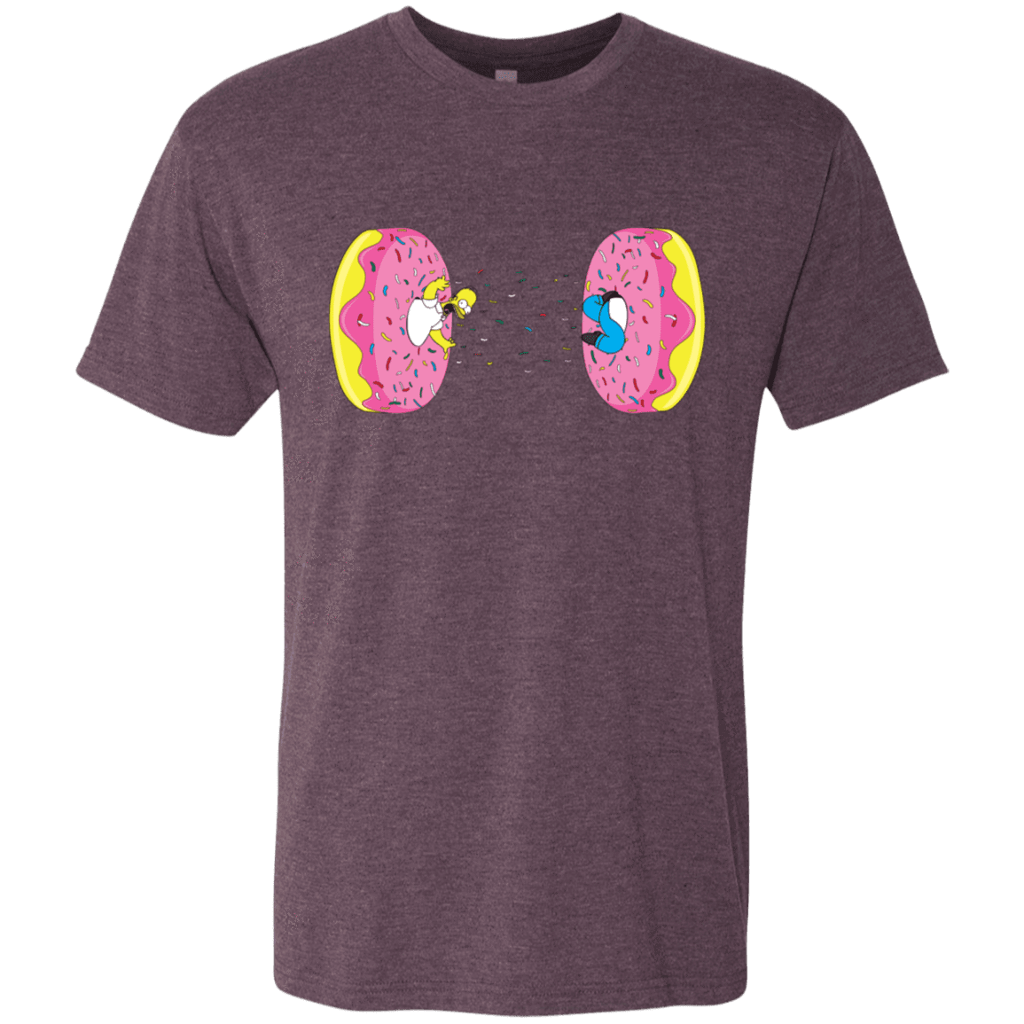 T-Shirts Vintage Purple / S Donut Portal Men's Triblend T-Shirt