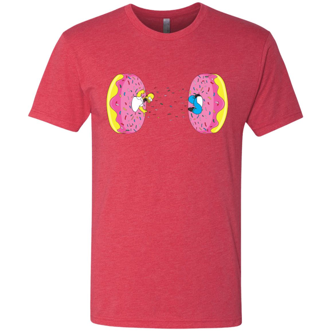 T-Shirts Vintage Red / S Donut Portal Men's Triblend T-Shirt