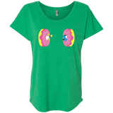 T-Shirts Envy / X-Small Donut Portal Triblend Dolman Sleeve