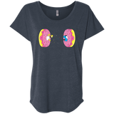 T-Shirts Vintage Navy / X-Small Donut Portal Triblend Dolman Sleeve