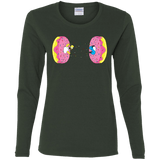 T-Shirts Forest / S Donut Portal Women's Long Sleeve T-Shirt