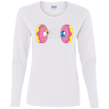 T-Shirts White / S Donut Portal Women's Long Sleeve T-Shirt