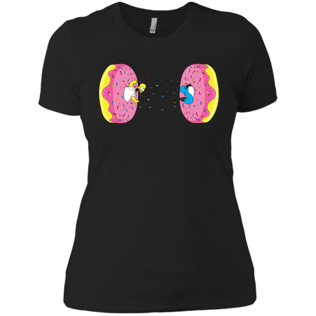 T-Shirts Black / X-Small Donut Portal Women's Premium T-Shirt