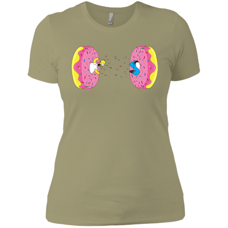 T-Shirts Light Olive / X-Small Donut Portal Women's Premium T-Shirt